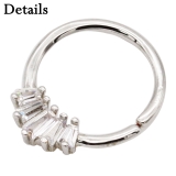 フープピアス 小さめ ボディピアス | ピアス専門店HOMESLICEPRODUCTIONS | 詳細画像3 