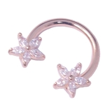 ゴールド | ボディピアス CZ ジュエル | ピアス専門店HOMESLICEPRODUCTIONS