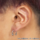 サーキュラーバーベル 14G【ボディピアス ボディーピアス | ピアス専門店HOMESLICEPRODUCTIONS | 詳細画像6