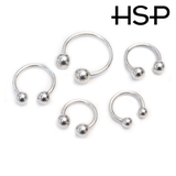 サーキュラーバーベル 14Ｇ 6個セット【ボディピアス | ピアス専門店HOMESLICEPRODUCTIONS | 詳細画像2 