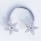 ボディピアス CZ フラワートップ | ピアス専門店HOMESLICEPRODUCTIONS | 詳細画像3 