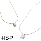 ネックレス サージカルステンレス オパールスクエア | ピアス専門店HOMESLICEPRODUCTIONS | 詳細画像1