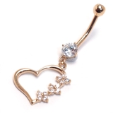 14K ヘソピアス 14G | ピアス専門店HOMESLICEPRODUCTIONS | 詳細画像1