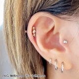 16Gラブレットスタッド 【ボディピアス ボディーピアス | ピアス専門店HOMESLICEPRODUCTIONS | 詳細画像5 