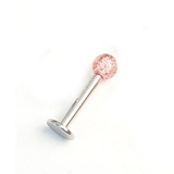 グリッターUVボールラブレット【ボディピアス ボディーピアス ラブレット | ピアス専門店HOMESLICEPRODUCTIONS | 詳細画像1 