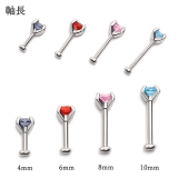 18G 立爪ジュエル3mm 4mm | ピアス専門店HOMESLICEPRODUCTIONS | 詳細画像5 