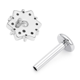 ボディピアス CZフラワーオパール インターナル | ピアス専門店HOMESLICEPRODUCTIONS | 詳細画像8 