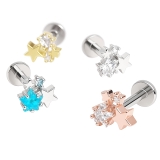 ボディピアス CZ クラスタースター | ピアス専門店HOMESLICEPRODUCTIONS | 詳細画像13