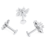 ボディピアス CZ フラワー&amp;スノーフレーク | ピアス専門店HOMESLICEPRODUCTIONS | 詳細画像8 