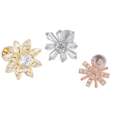 ボディピアス CZ フラワー&amp;スノーフレーク | ピアス専門店HOMESLICEPRODUCTIONS | 詳細画像9 