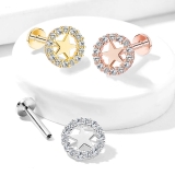 ボディピアス CZパヴェ サークルスター | ピアス専門店HOMESLICEPRODUCTIONS | 詳細画像12 