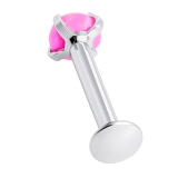 ボディピアス 3mmオパールトップ プッシュ | ピアス専門店HOMESLICEPRODUCTIONS | 詳細画像5 