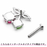 ボディピアス チェリー ジュエルトップ | ピアス専門店HOMESLICEPRODUCTIONS | 詳細画像5