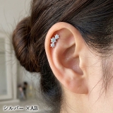 ボディピアス トリプルジュエル CZ | ピアス専門店HOMESLICEPRODUCTIONS | 詳細画像11