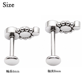 ボディピアス 16G トリプルジュエル | ピアス専門店HOMESLICEPRODUCTIONS | 詳細画像3