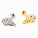 ボディピアス 16G ラブレットスタッド | ピアス専門店HOMESLICEPRODUCTIONS | 詳細画像6 