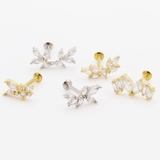 ボディピアス16G 18G ラブレットスタッド | ピアス専門店HOMESLICEPRODUCTIONS | 詳細画像14 