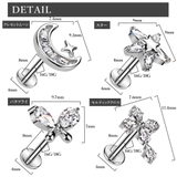 ボディピアス16G 18G ラブレットスタッド | ピアス専門店HOMESLICEPRODUCTIONS | 詳細画像19 