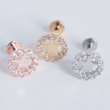 ボディピアス CZパヴェ サークルスター | ピアス専門店HOMESLICEPRODUCTIONS | 詳細画像8 