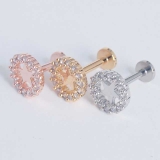 ボディピアス CZパヴェ サークルスター | ピアス専門店HOMESLICEPRODUCTIONS | 詳細画像9 