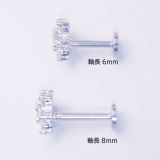 ボディピアス CZトップ ユニコーン | ピアス専門店HOMESLICEPRODUCTIONS | 詳細画像3 