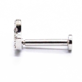 ボディピアスCZ パヴェジュエル クレセントムーン | ピアス専門店HOMESLICEPRODUCTIONS | 詳細画像5