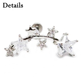 ボディピアス マルチスター CZ | ピアス専門店HOMESLICEPRODUCTIONS | 詳細画像4 