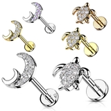 ボディピアス CZ パヴェ | ピアス専門店HOMESLICEPRODUCTIONS | 詳細画像1 