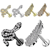 ボディピアス 16G パヴェ | ピアス専門店HOMESLICEPRODUCTIONS | 詳細画像1 