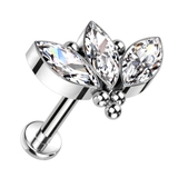 ボディピアス ラブレットスタッド 16G | ピアス専門店HOMESLICEPRODUCTIONS | 詳細画像1 