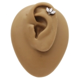 ボディピアス ラブレットスタッド 16G | ピアス専門店HOMESLICEPRODUCTIONS | 詳細画像9 