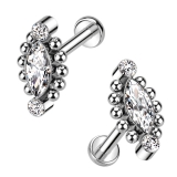 ボディピアス ラブレットスタッド 16G | ピアス専門店HOMESLICEPRODUCTIONS | 詳細画像9 