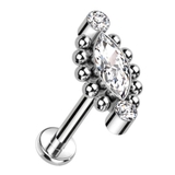 ボディピアス ラブレットスタッド 16G | ピアス専門店HOMESLICEPRODUCTIONS | 詳細画像1 