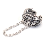 イヤーカフ セルティックハート チェーンリンク(1個売り) | ピアス専門店HOMESLICEPRODUCTIONS | 詳細画像1