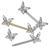 ニップルピアス 14G ハチ | ピアス専門店HOMESLICEPRODUCTIONS | 詳細画像5 