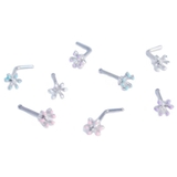 鼻ピアス エナメルフラワー ノーズピン | ピアス専門店HOMESLICEPRODUCTIONS | 詳細画像1 