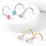 鼻ピアス CZジュエル ラウンド | ピアス専門店HOMESLICEPRODUCTIONS | 詳細画像16 