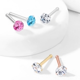 鼻ピアス CZジュエル ラウンド | ピアス専門店HOMESLICEPRODUCTIONS | 詳細画像9 