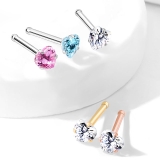 鼻ピアス CZジュエル ラウンド | ピアス専門店HOMESLICEPRODUCTIONS | 詳細画像11 