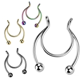 ボディピアス フェイク ノーズクリップ | ピアス専門店HOMESLICEPRODUCTIONS | 詳細画像1 