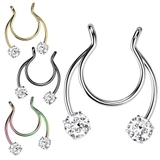 ボディピアス フェイク ノーズクリップ | ピアス専門店HOMESLICEPRODUCTIONS | 詳細画像1 