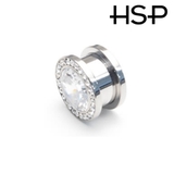 ラウンドジュエル&CZフレッシュトンネル 14mm【ボディピアス ボディーピアス | ピアス専門店HOMESLICEPRODUCTIONS | 詳細画像2