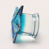 ボディピアス ブルーAB スターグラスプラグ | ピアス専門店HOMESLICEPRODUCTIONS | 詳細画像4 