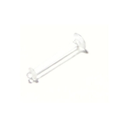 【透明ピアス】リテイナー ラブレットスタッド 14G | ピアス専門店HOMESLICEPRODUCTIONS | 詳細画像1 