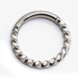 ボディピアス ツイスト セグメントリング | ピアス専門店HOMESLICEPRODUCTIONS | 詳細画像3 