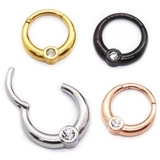 ボディピアスCZ ジュエル センターフロント | ピアス専門店HOMESLICEPRODUCTIONS | 詳細画像1 