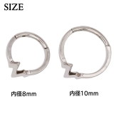 ボディピアス 軟骨ピアス 16G | ピアス専門店HOMESLICEPRODUCTIONS | 詳細画像3