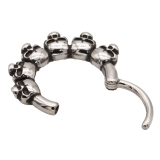 ボディピアス スカル セグメントリング | ピアス専門店HOMESLICEPRODUCTIONS | 詳細画像6 