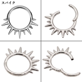 ボディピアス ピラミッド スパイク | ピアス専門店HOMESLICEPRODUCTIONS | 詳細画像11 