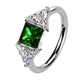 シルバー | ボディピアス 16G セグメントリング | ピアス専門店HOMESLICEPRODUCTIONS